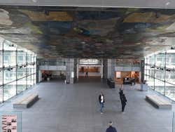 Interno della biblioteca nazionale della Danimarca